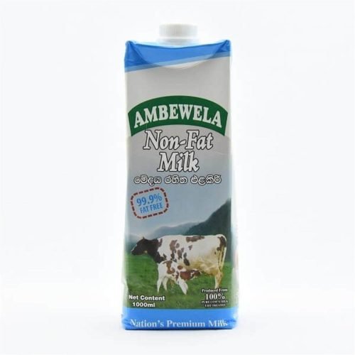 Ambewala Non Fat Fresh Milk 1L/Dairy Product