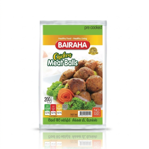 Bairaha Chicken Meat Balls 200G/Frozen