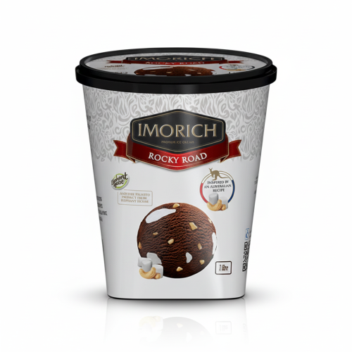 Eh Ice Cream 1L - Rocky Road/Frozen