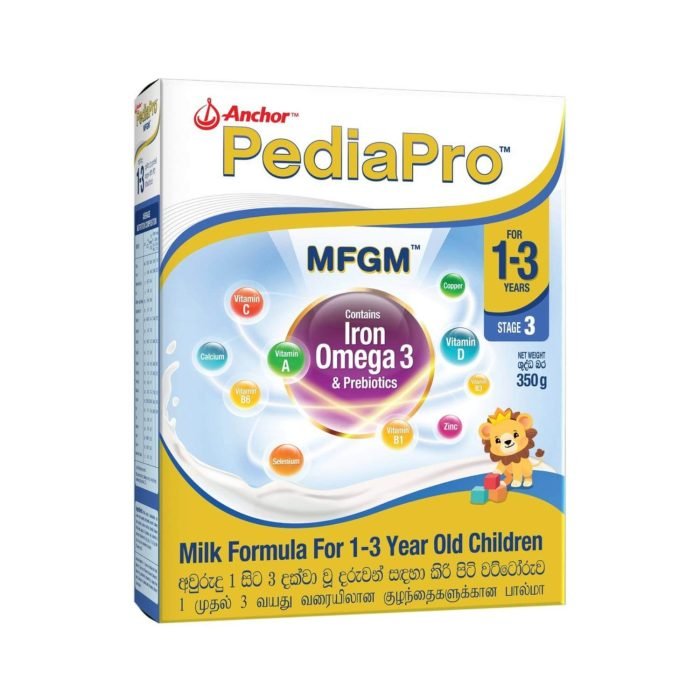 Anchor Pediapro 1-3 Milk Powder 400G/Milk Powder