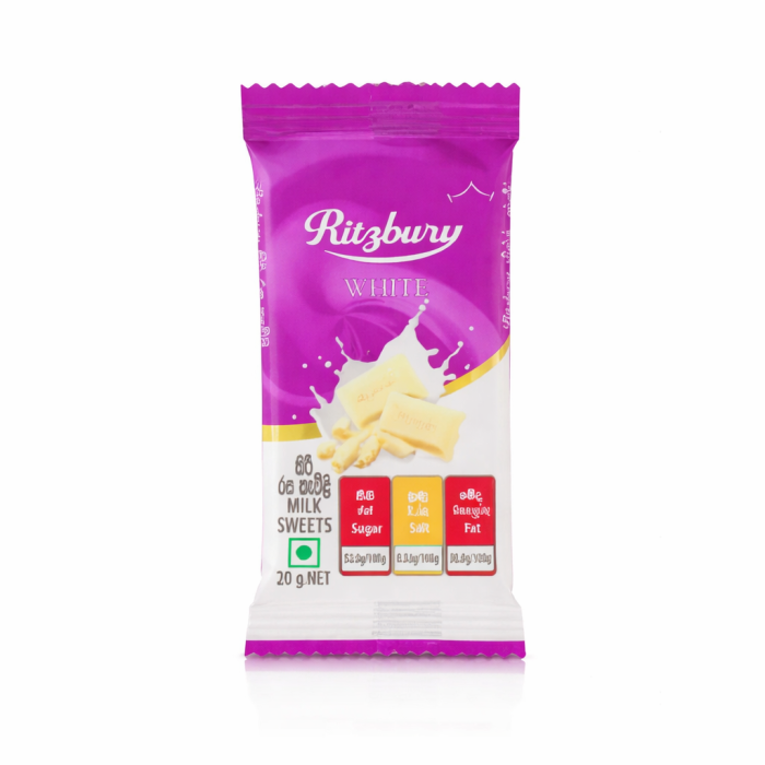 Ritzbury White Milk Sweets 20G/Chocolate