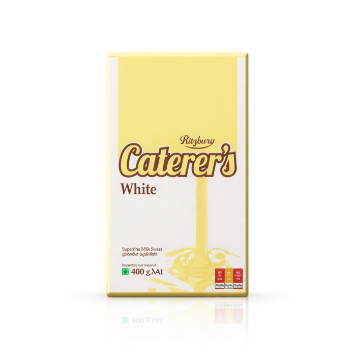 Ritzbury Cateres White 400G/Chocolate