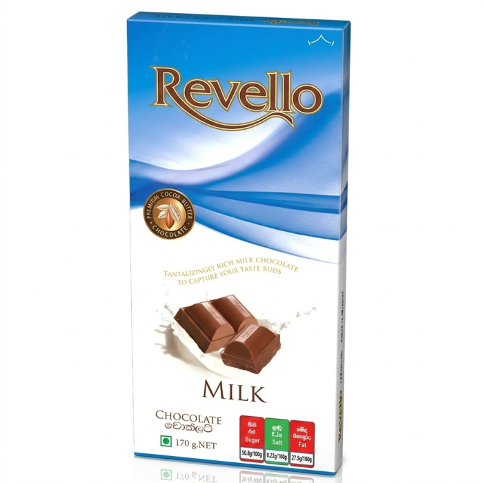 Revello Milk Chocolate 170G/Chocolate
