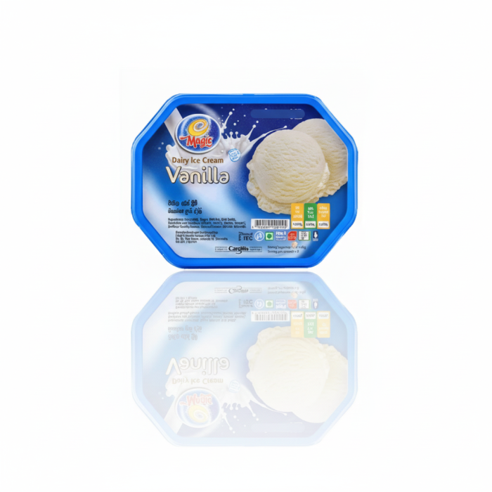 Magic Ice Cream 500Ml - Vanilla/Frozen
