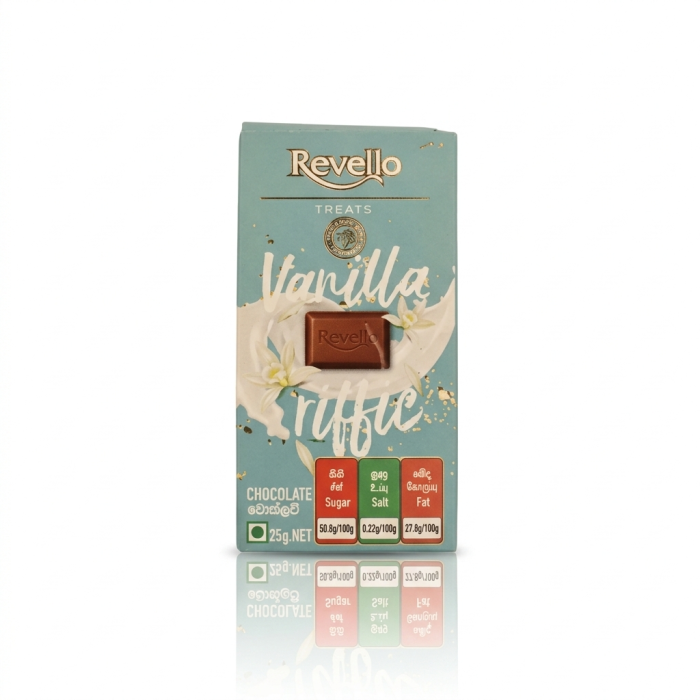 Revello Vanilla Riffie 25G/Chocolate