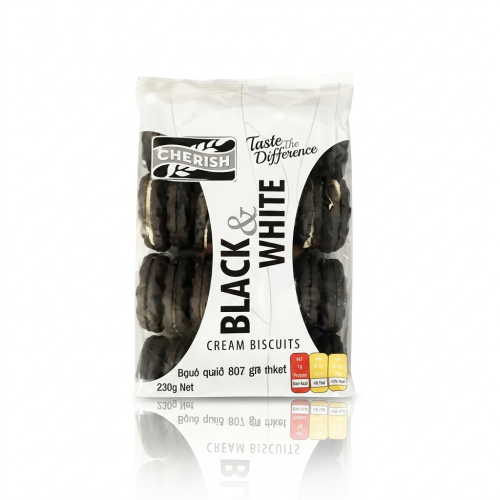 Cherish Black & White C B 180G/Biscuits