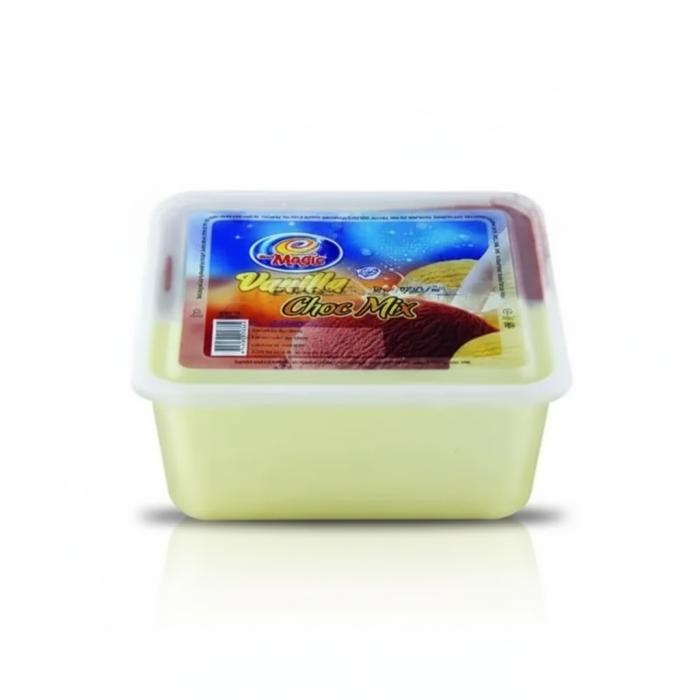 Magic Ice Cream 2L - Vanilla Choc Mix/Frozen