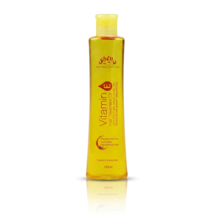 Shello Hair Oil 100Ml - Vitamin E/Oil