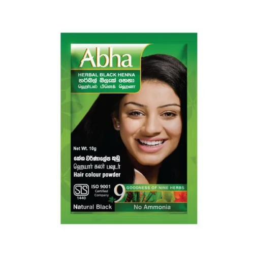 Abha Herbal Black Henna 21G/Godrej Products