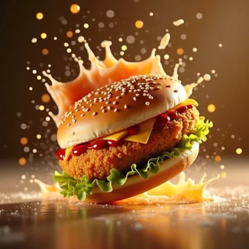 Jumbo Crispy Burger