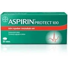 Aspirin Protect 100 Active Ingredient